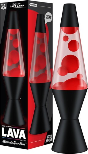 Lava lamp red wax - lamp,