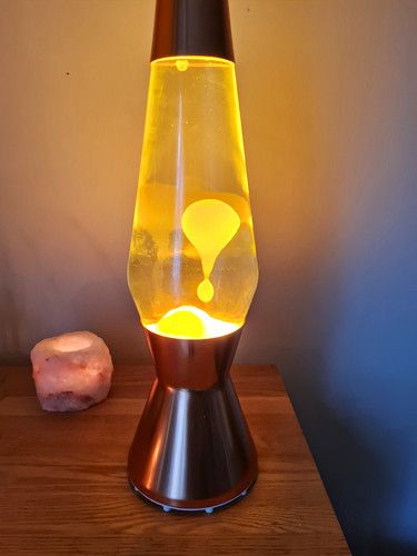 Copper mathmos lava - copper, lamp