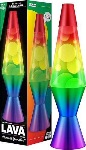 Lava motion lamp rainbow - lava,