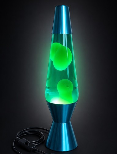 Dunelm lava lamp - lamp, blue