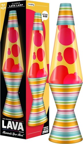 Lava lamp striped beach - lamp,