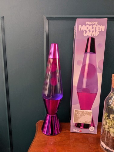 Red5 purple molten - lava, lamp