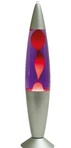 Retro lava lamp purple - 16”,