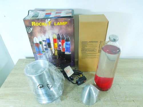 Searchlight lava lamp - lava, silver