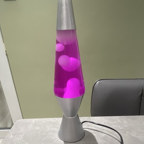 Schylling lava lamp pink - lamp, 14.5"
