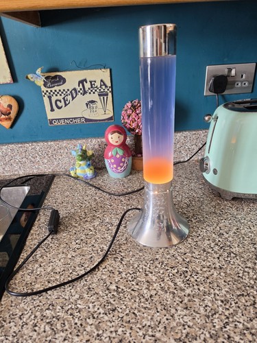 Vintage 1990s lava lamp purple - 1990s,